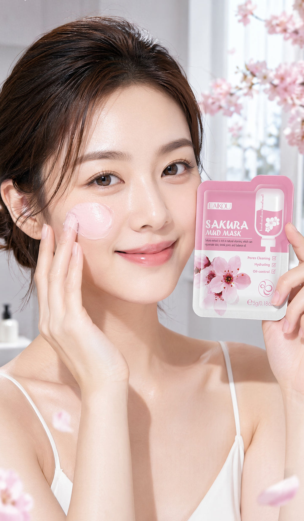 Lycome Sakura Mask Mud 5g Single Pack.