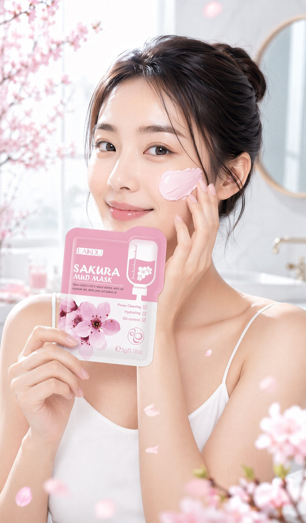 Lycome Sakura Mask Mud 5g Single Pack.